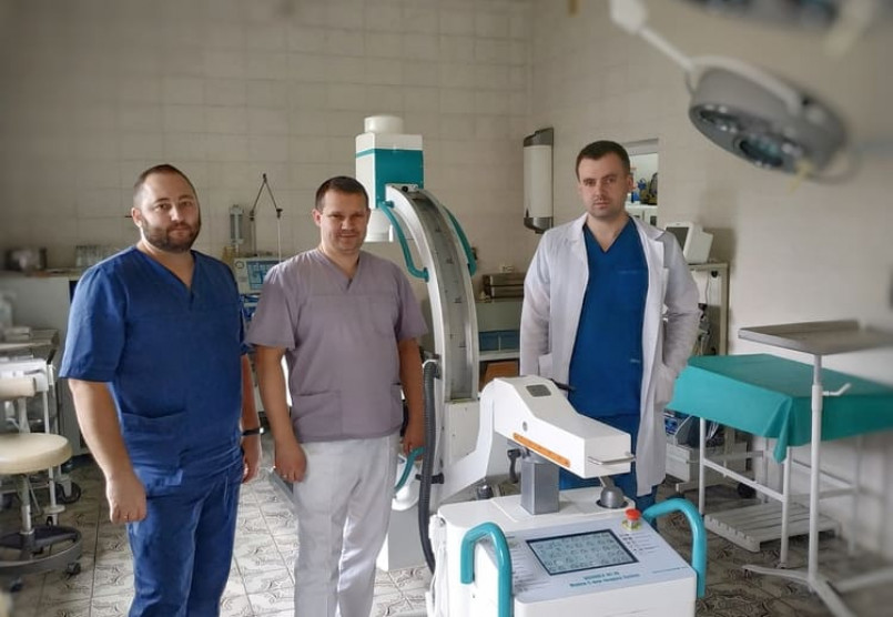 Вітаємо лікарню Закарпатської області з придбанням рентген-апарату C-arm